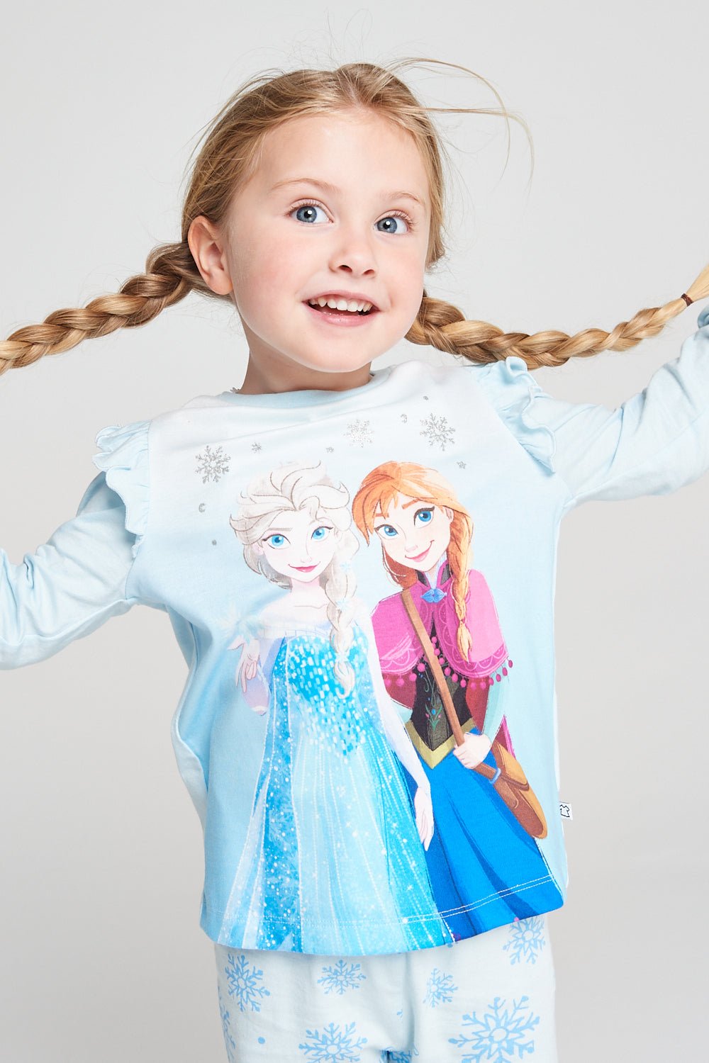 Frozen Girls Jersey Pyjama Set - Brand Threads