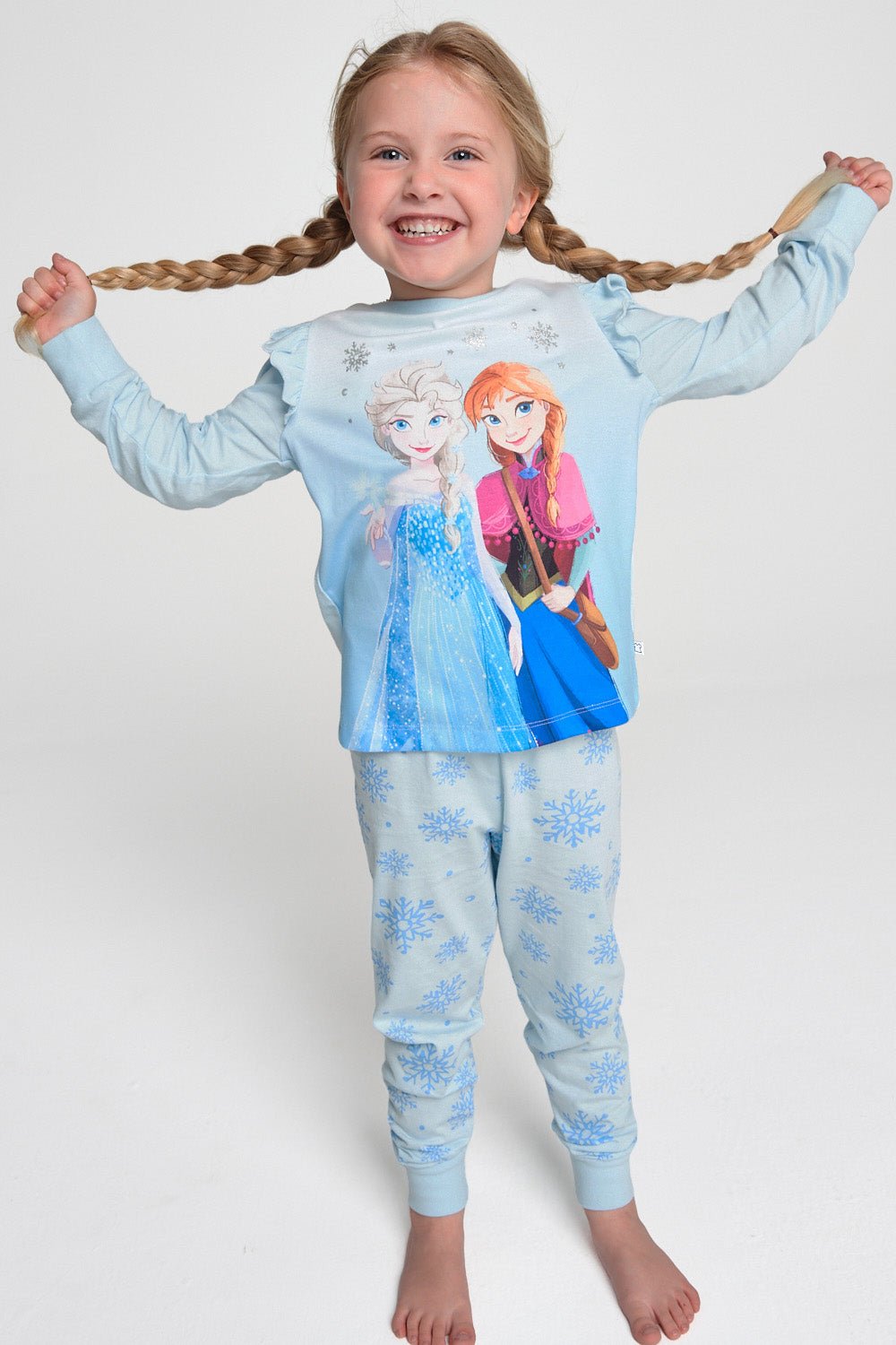 Frozen Girls Jersey Pyjama Set - Brand Threads