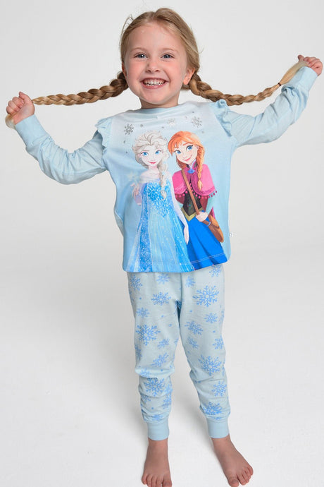 Frozen Girls Jersey Pyjama Set - Brand Threads