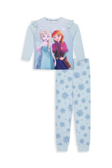 Frozen girls pyjamas - long sleeve & cuffed leg - Brand Threads
