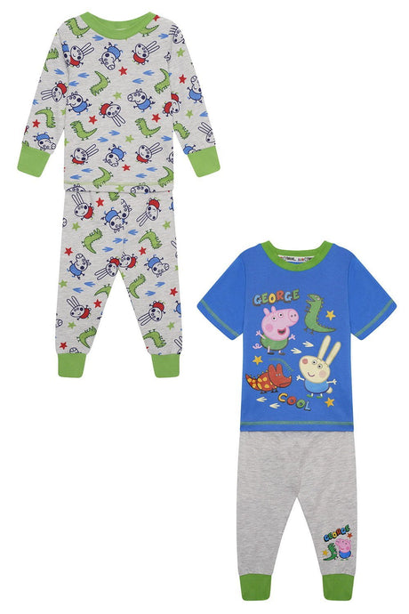 George Pig Boys 2 - Pack Pyjamas - Brand Threads