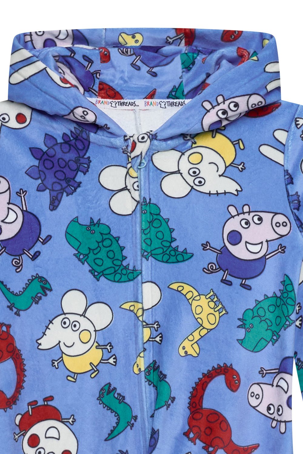 George Pig Boys Fleece Onesie - Brand Threads