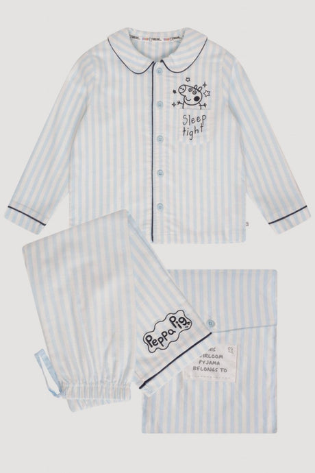 George Pig Boys Heirloom 100% Organic Cotton Classic Pyjamas - Brand Threads