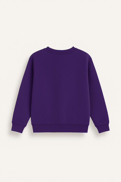 George Pig Halloween Unisex Purple Sweatshirt - Brand Threads