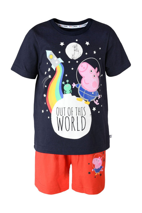 George Pig Organic Cotton Shorty Pyjamas - Brand Threads