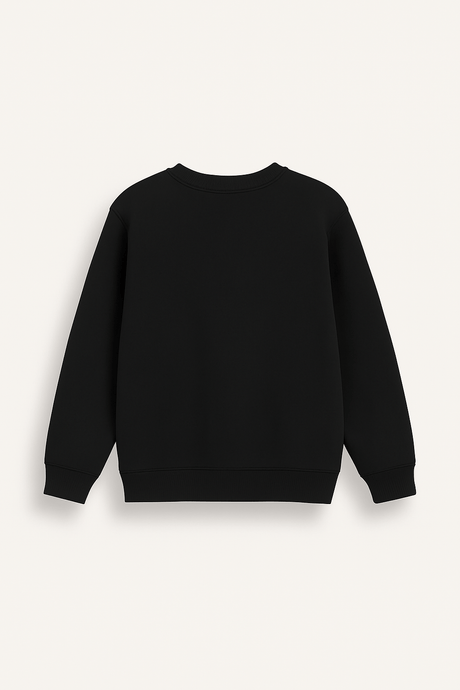 George Pig Team Pumpkin Boys Black Sweatshirt - Brand Threads
