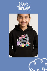 Girls Black Squishmallows Hoodie - Brand Threads