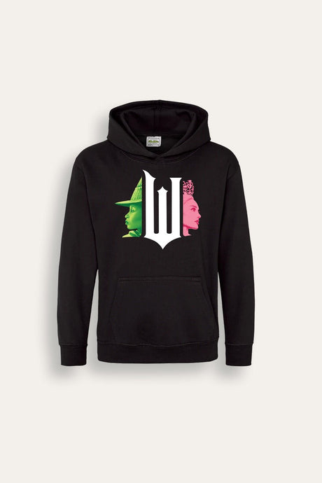 Girls Black Wicked Hoodie - Brand Threads