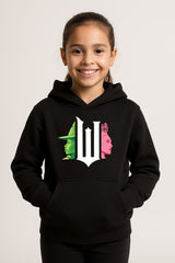 Girls Black Wicked Hoodie - Brand Threads