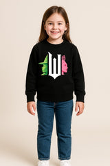 Girls Black Wicked Sweatshirt - Brand Threads
