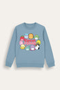 Girls Blue Squishmallows Sweatshirt - Brand Threads