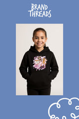Girls Brainrot Black Hoodie - Brand Threads