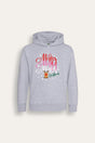Girls Christmas Grey Hoodie - Brand Threads