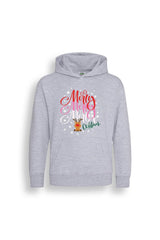 Girls Christmas Grey Hoodie - Brand Threads