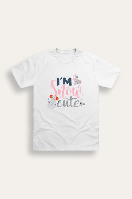 Girls Christmas T-Shirt - Brand Threads