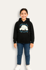 Girls Cinnamoroll Black Hoodie - Brand Threads