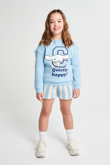 Girls Cinnamoroll Girls Sweater & Shorts Set - Brand Threads
