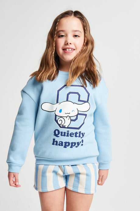 Girls Cinnamoroll Girls Sweater & Shorts Set - Brand Threads