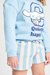 Girls Cinnamoroll Girls Sweater & Shorts Set - Brand Threads