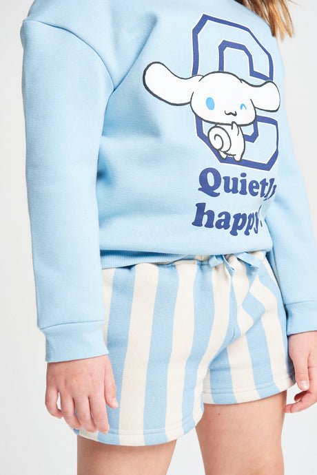 Girls Cinnamoroll Girls Sweater & Shorts Set - Brand Threads