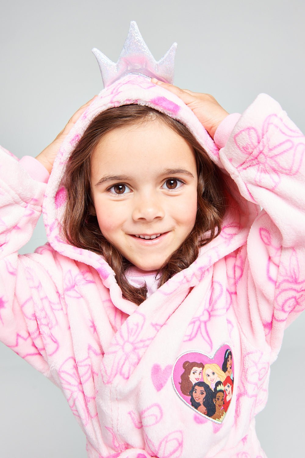 Girls Disney Princess Dressing Gown - Brand Threads