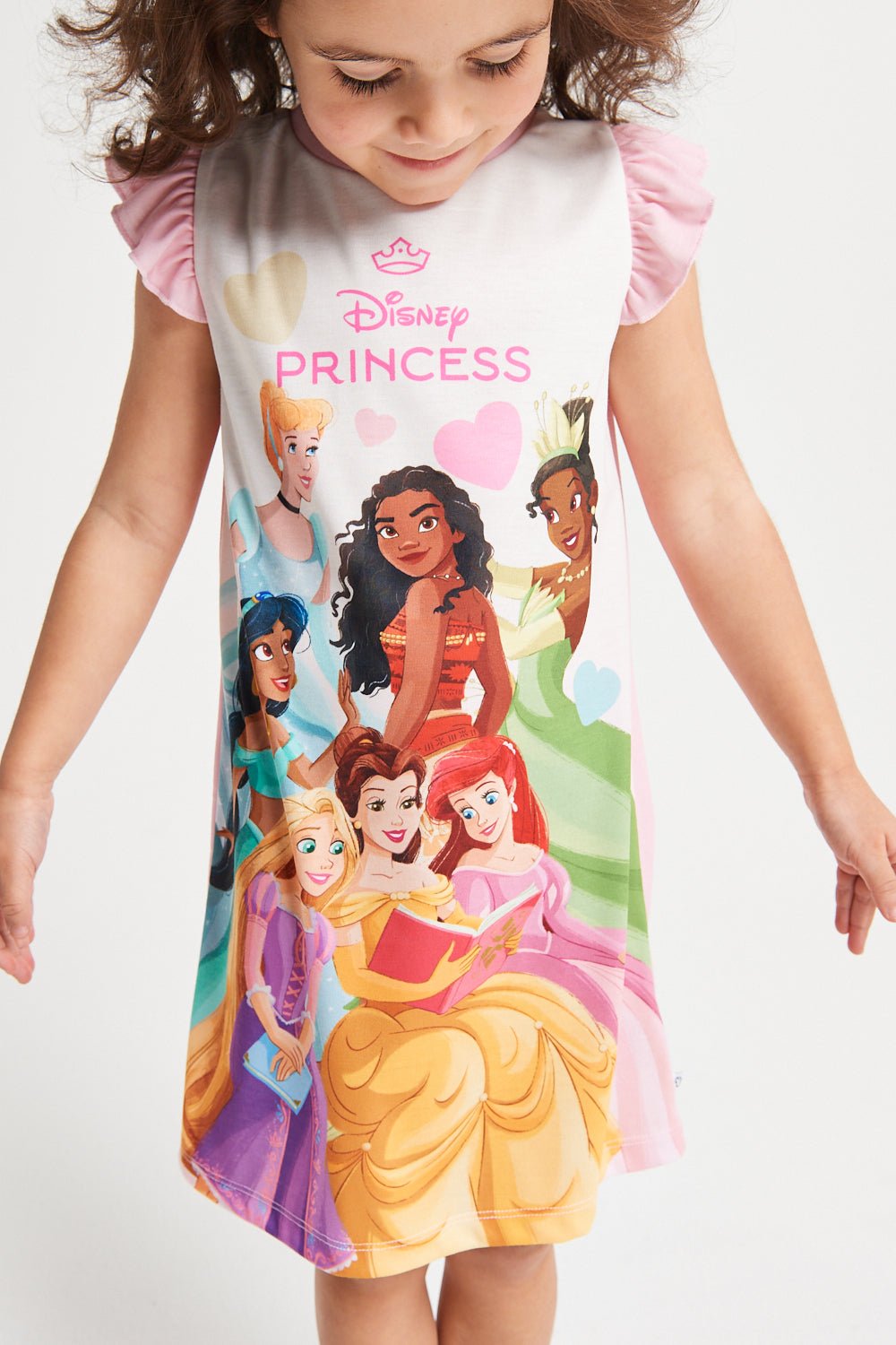 Girls Disney Princess Nightie - Brand Threads