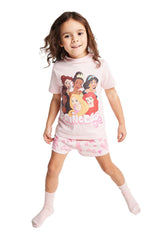 Girls Disney Princess Short Pyjamas - Brand Threads