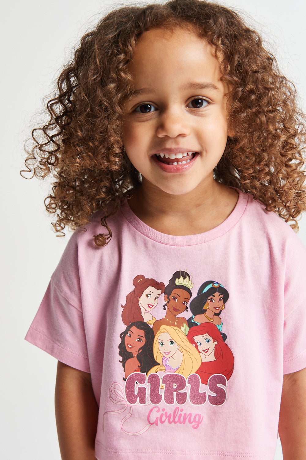 Girls Disney Princess T-shirt & Shorts Set - Brand Threads