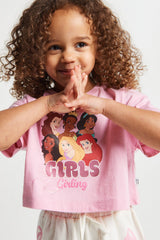 Girls Disney Princess T-shirt & Shorts Set - Brand Threads