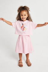 Girls Disney Princess Tee And Tutu Skirt - Brand Threads
