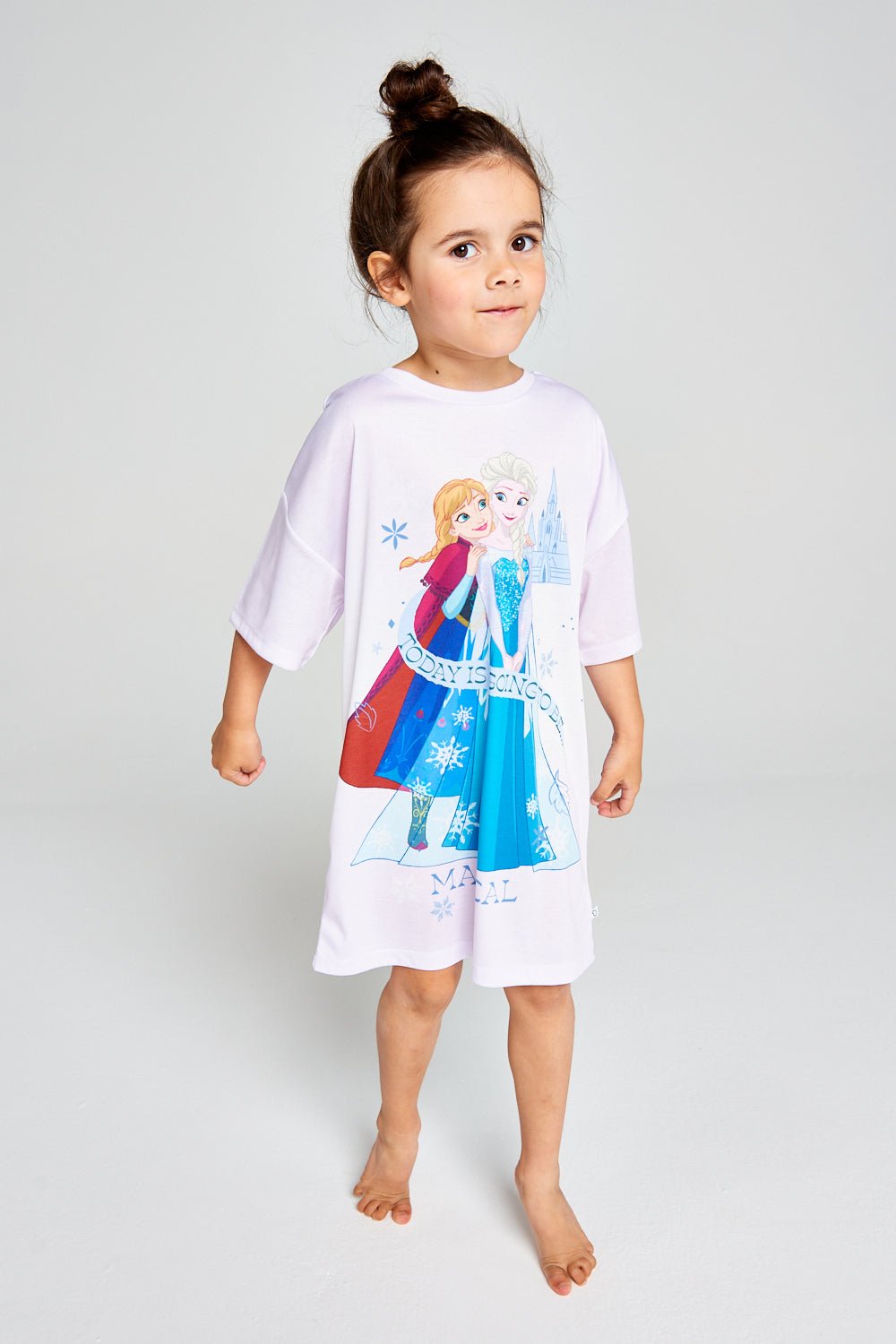 Girls Frozen 2 Pack Nighties - Brand Threads