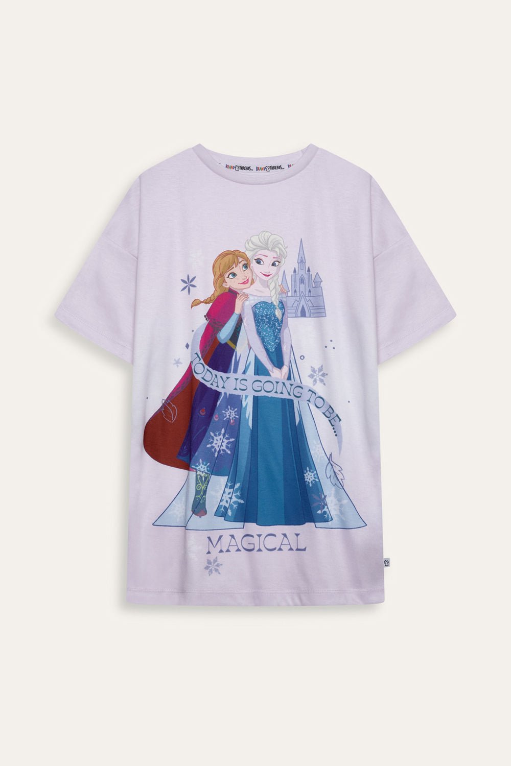 Girls Frozen 2 Pack Nighties - Brand Threads