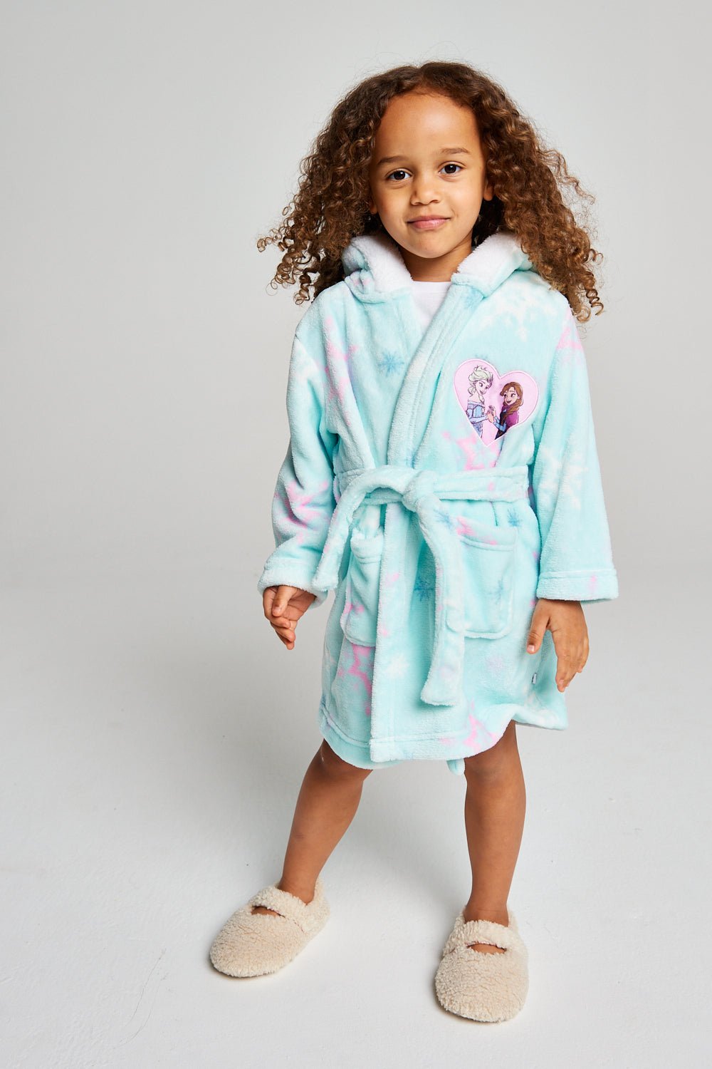 Girls Frozen Dressing Gown - Brand Threads