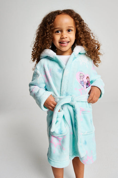 Girls Frozen Dressing Gown - Brand Threads