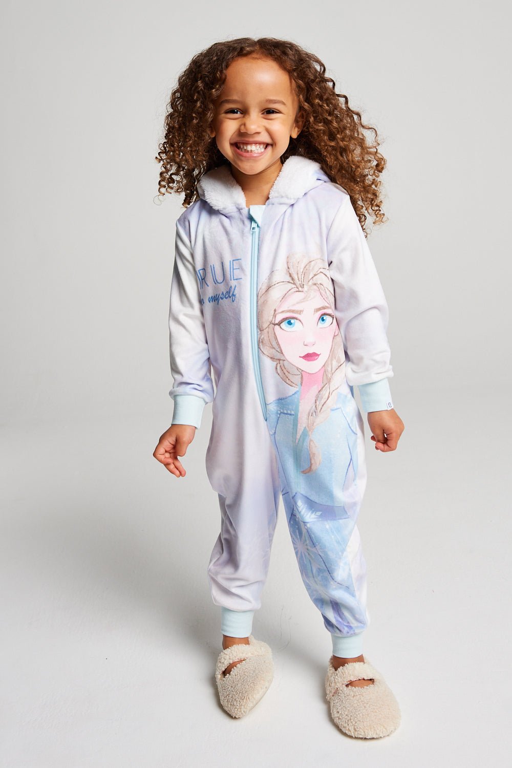 Girls Frozen Fleece Onesie - Brand Threads