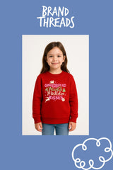 Girls “Gingerbread Wishes” Christmas Sweatshirt - Brand Threads