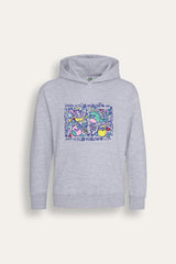 Girls Grey Squishmallows Hoodie - Brand Threads