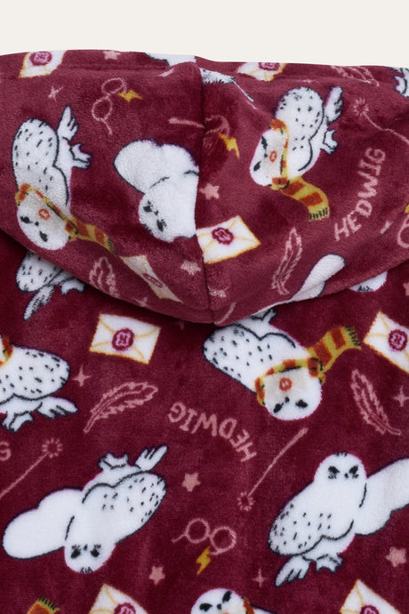 Girls Harry Potter Dressing Gown - Brand Threads