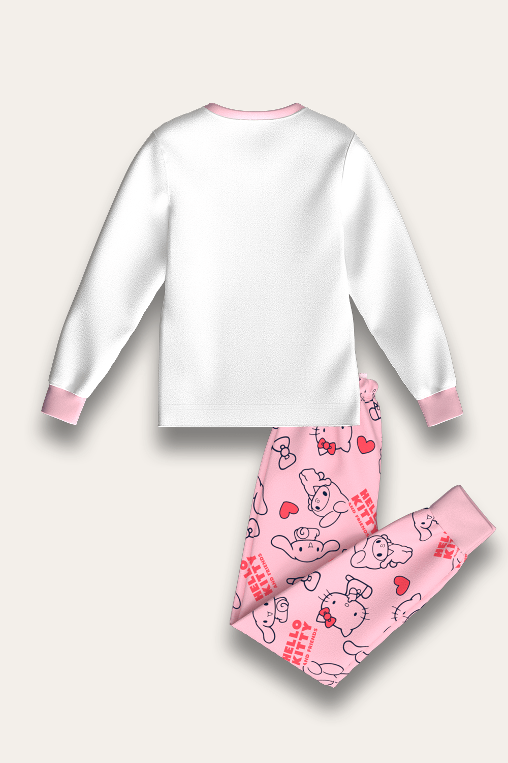 Girls Hello Kitty Pyjama Set - Brand Threads