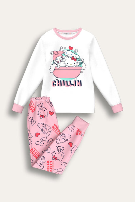 Girls Hello Kitty Pyjama Set - Brand Threads