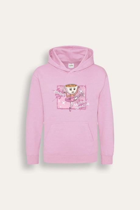 Girls Italian Brainrot “Ballerina Cappucina” Hoodie - Brand Threads