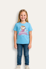 Girls Italian Brainrot Blue T-Shirt - Brand Threads