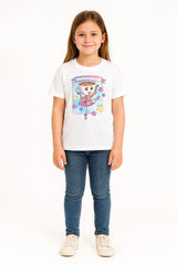 Girls Italian Brainrot White T-Shirt - Brand Threads