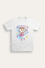 Girls Italian Brainrot White T-Shirt - Brand Threads