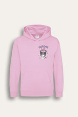 Girls Kuromi Pink Hoodie - Brand Threads