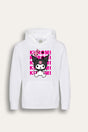 Girls Kuromi White Hoodie - Brand Threads