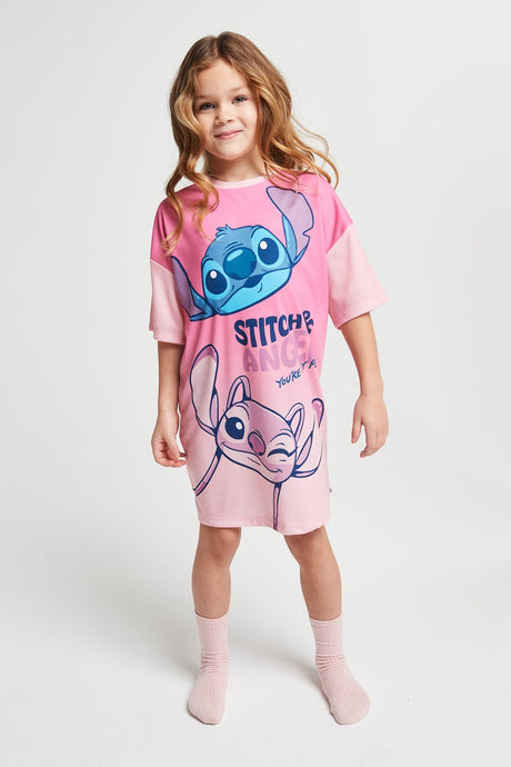 Girls Lilo & Stitch Nightie 2 pack - Brand Threads