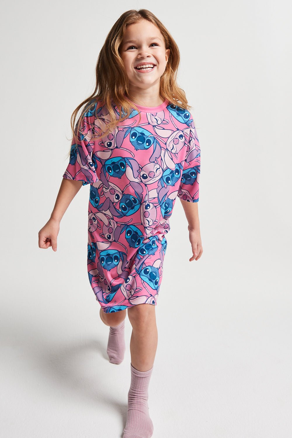 Girls Lilo & Stitch Nightie 2 pack - Brand Threads