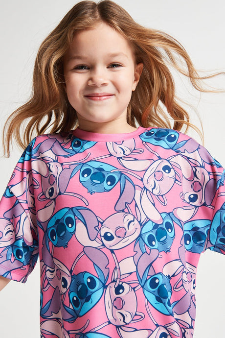 Girls Lilo & Stitch Nightie 2 pack - Brand Threads