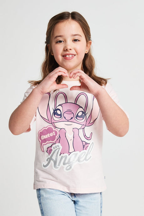 Girls Lilo & Stitch T-Shirt 2 Pack - Brand Threads